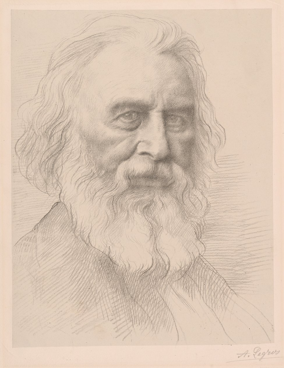 Henry Wadsworth Longfellow by Alphonse Legros