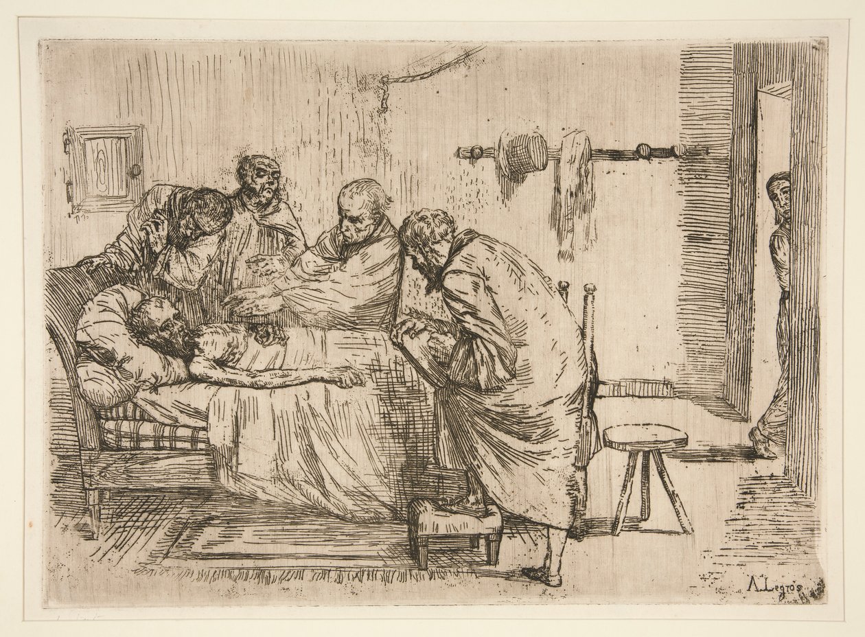 The Facts in the Case of M. Valdemar by Alphonse Legros