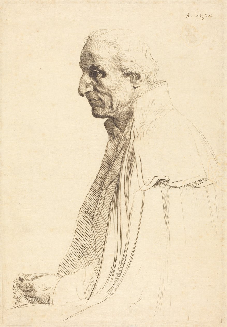 Old Spaniard by Alphonse Legros