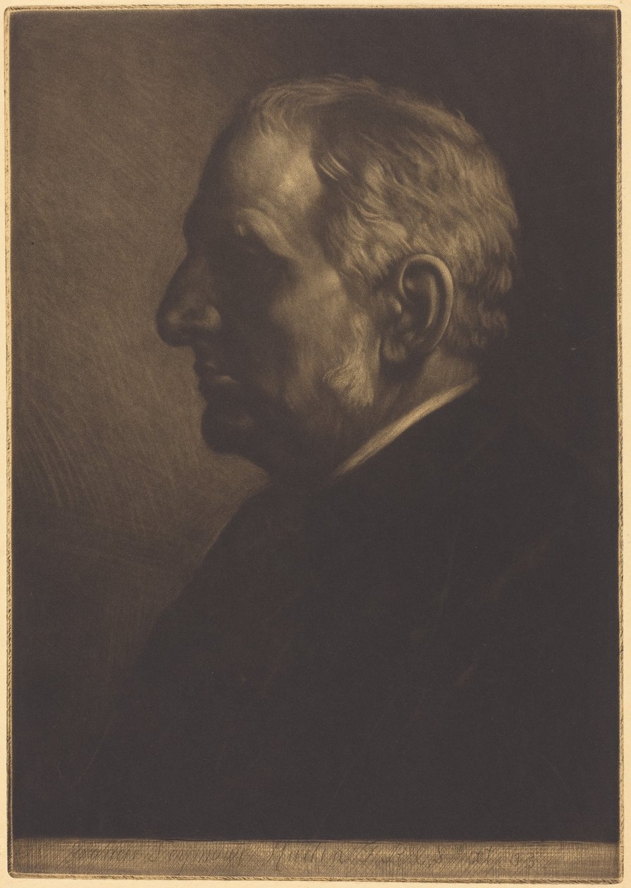 Sir Seymour Haden by Alphonse Legros
