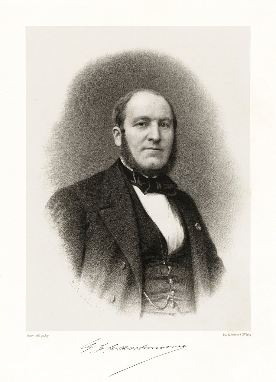 Georges Eugène Haussmann by Alphonse Leon Noel
