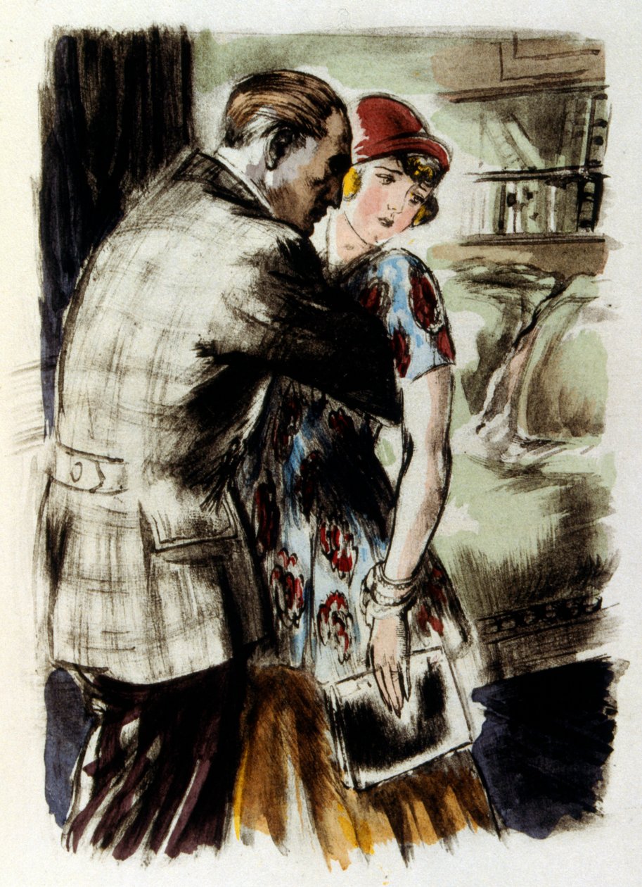 Illustration by Alphonse Mucha for the book 