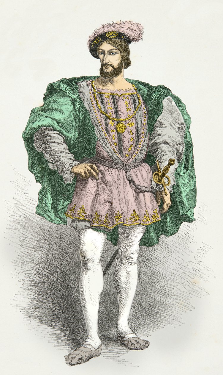 Portrait of Francis I by Alphonse Marie de Neuville
