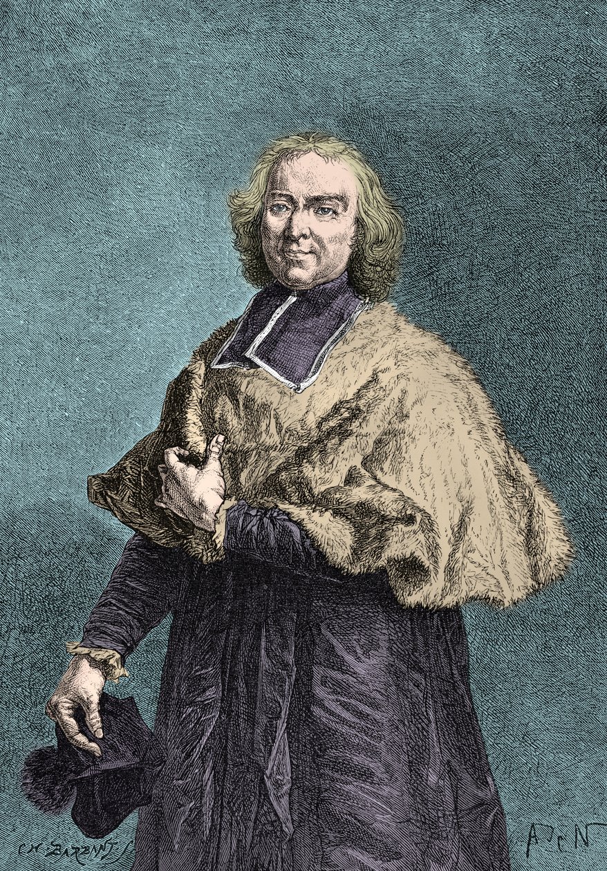 Portrait of Cardinal de Fleury by Alphonse Marie de Neuville
