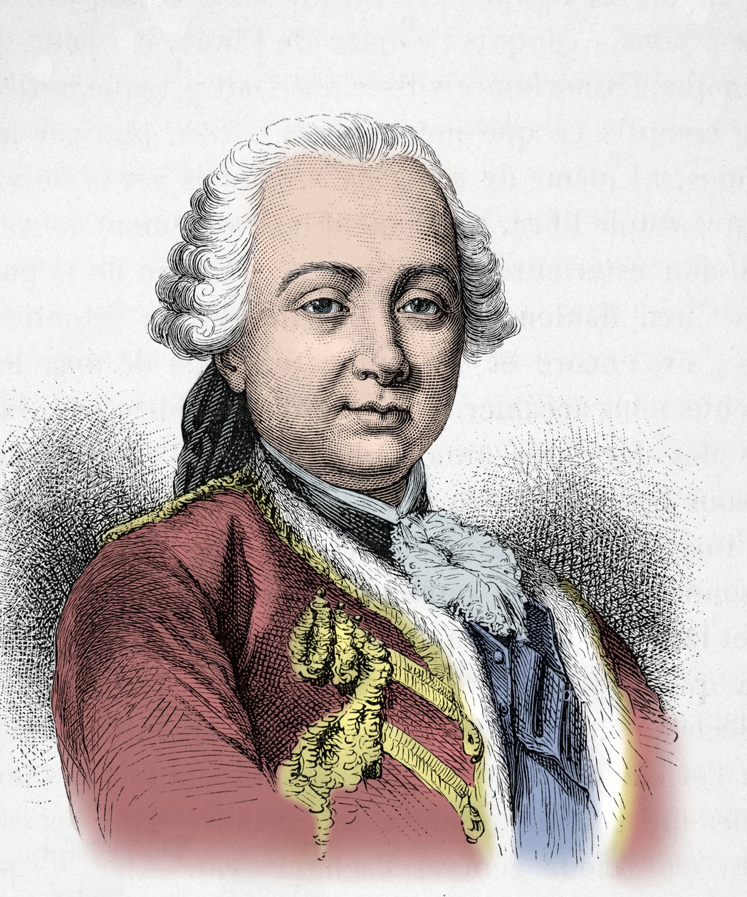 Portrait of Etienne Francois de Choiseul by Alphonse Marie de Neuville
