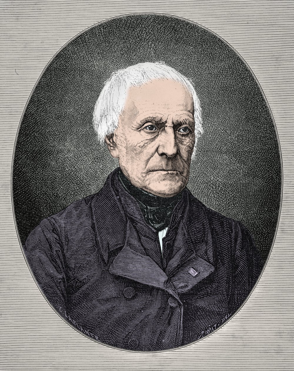 Portrait of François Guizot by Alphonse Marie de Neuville