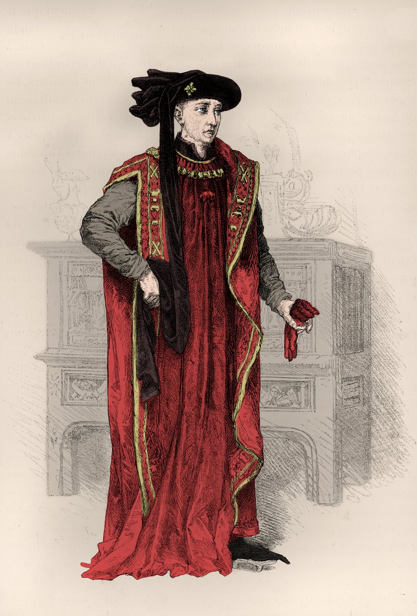 Portrait of Philippe III of Burgundy, Called the Good by Alphonse Marie de Neuville