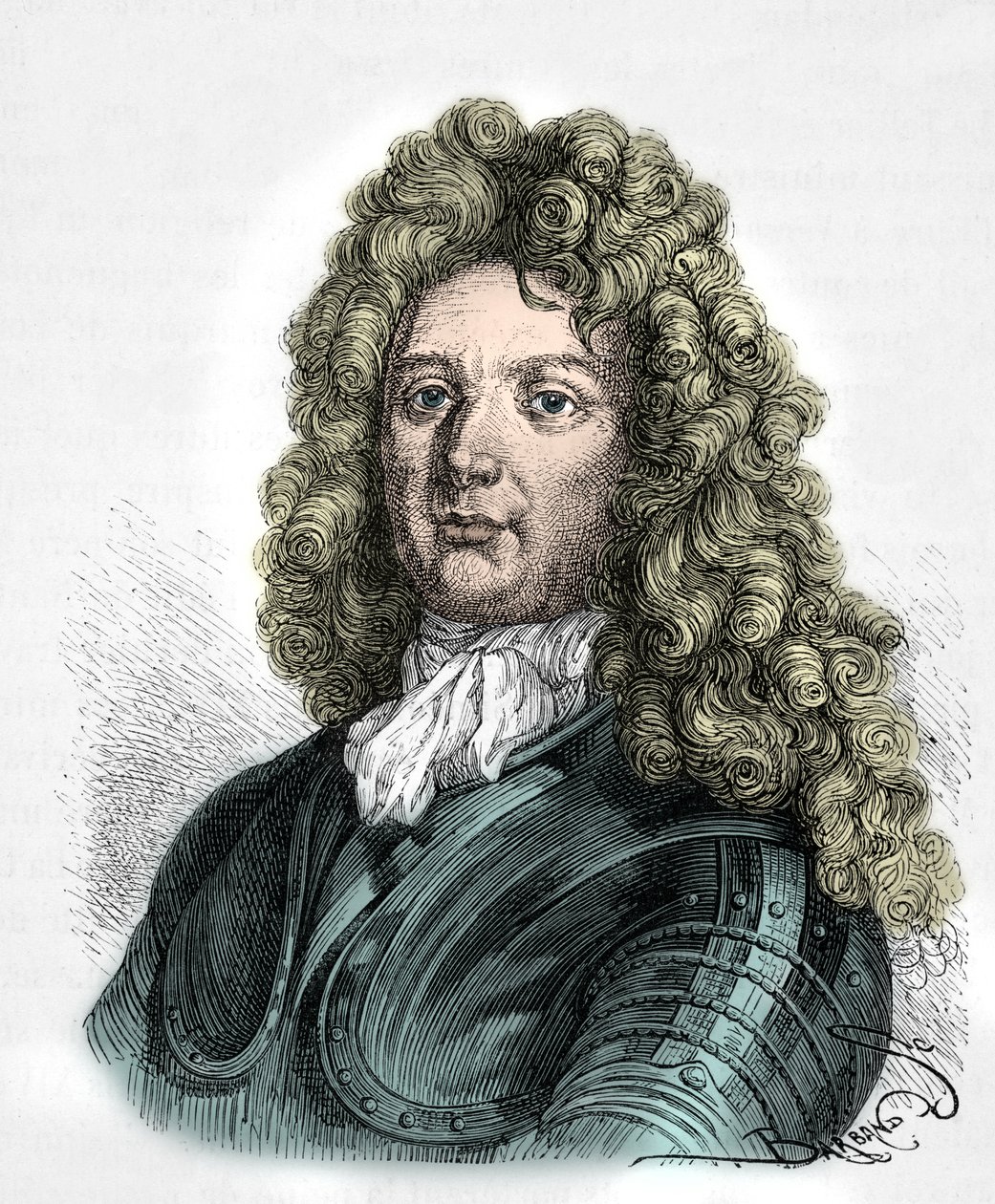 Portrait of Sebastien Le Prestre, Marquis de Vauban by Alphonse Marie de Neuville