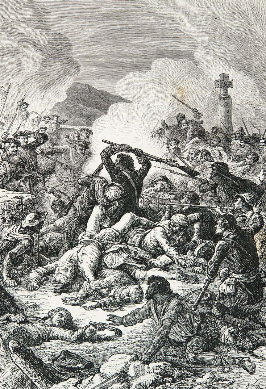 Victory of the Count of Vaux over Pascal Paoli