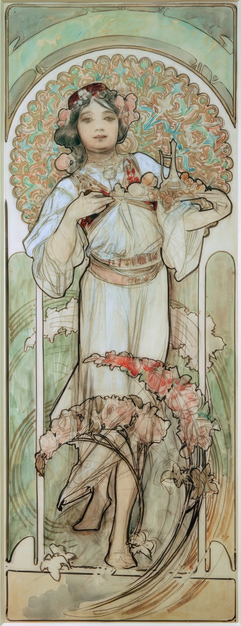 Bosnia-Herzegovina by Alphonse Mucha