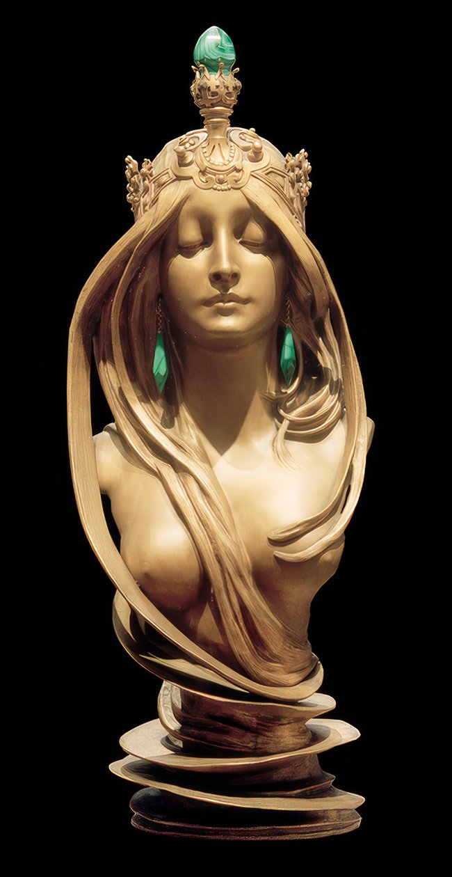 Nature by Alphonse Mucha