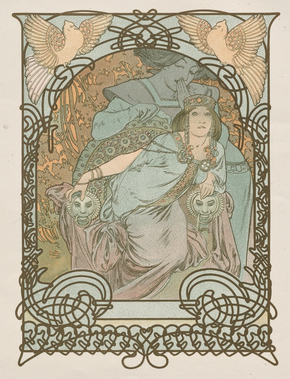 Ilsee, Princess of Tripoli by Alphonse Mucha