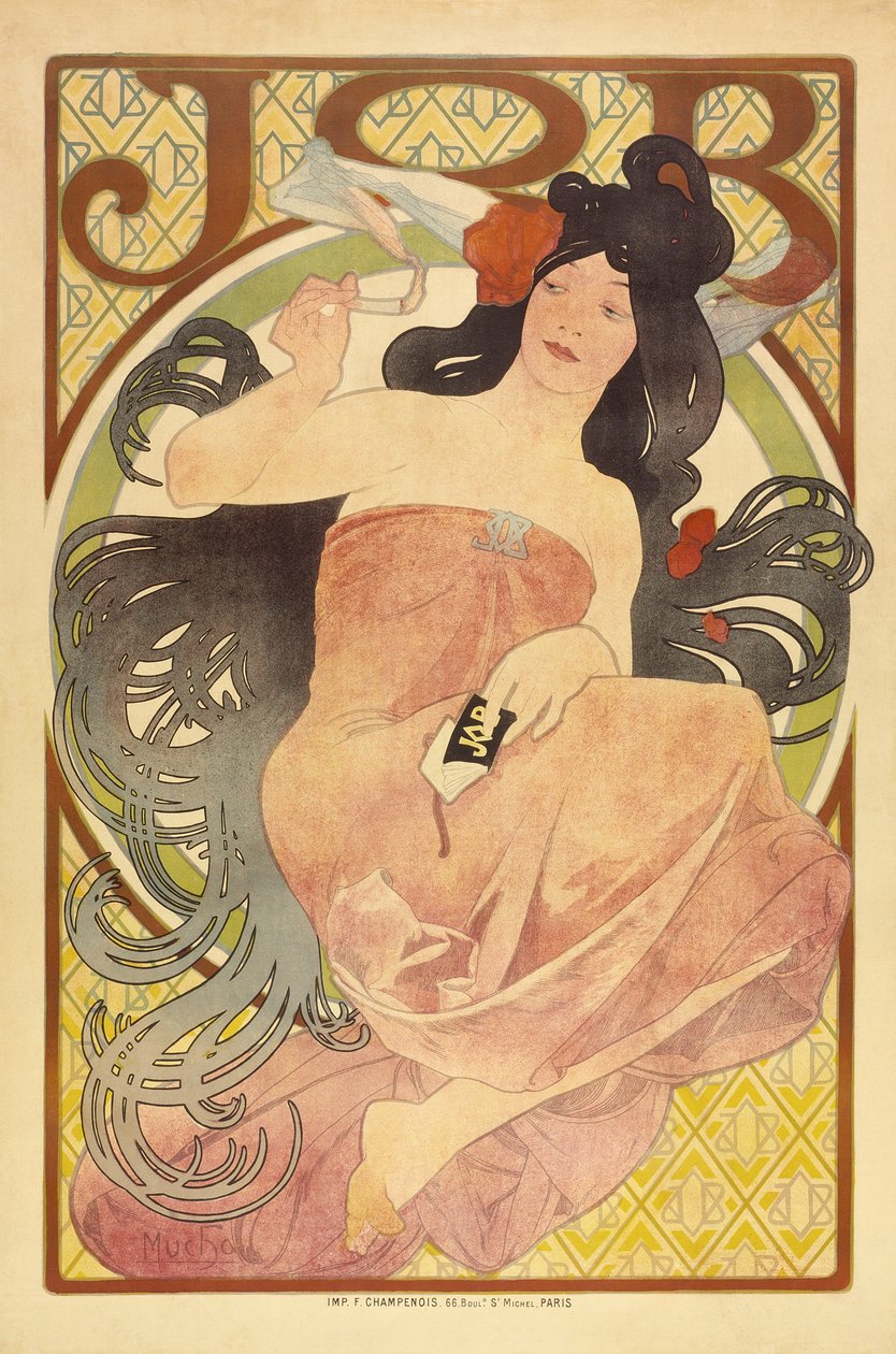 Job by Alphonse Mucha