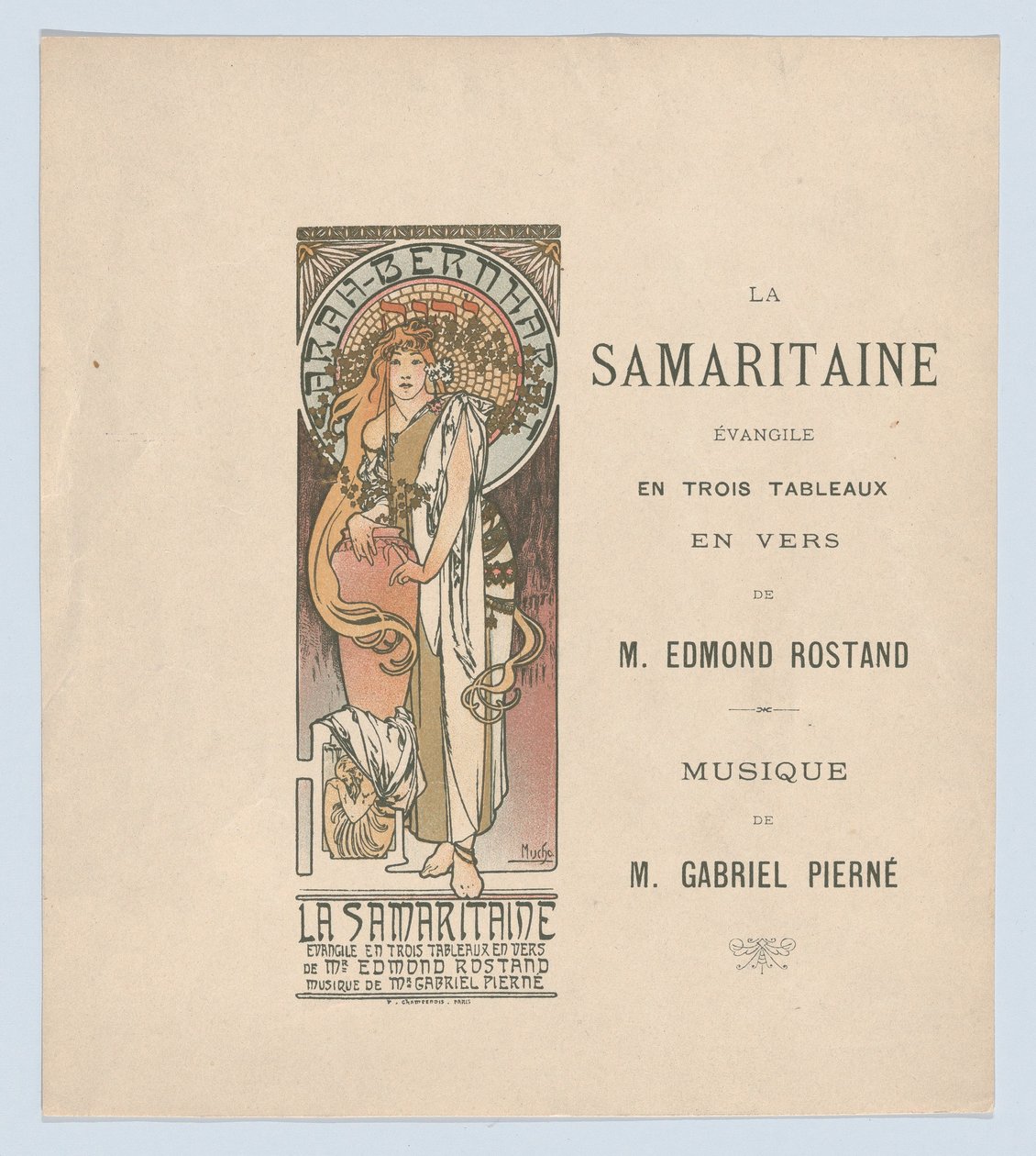La Samaritaine by Alphonse Mucha