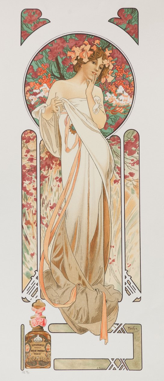 Sylvanis Essence, 1899 by Alphonse Mucha