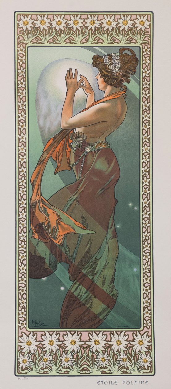 The North Star by Alphonse Mucha