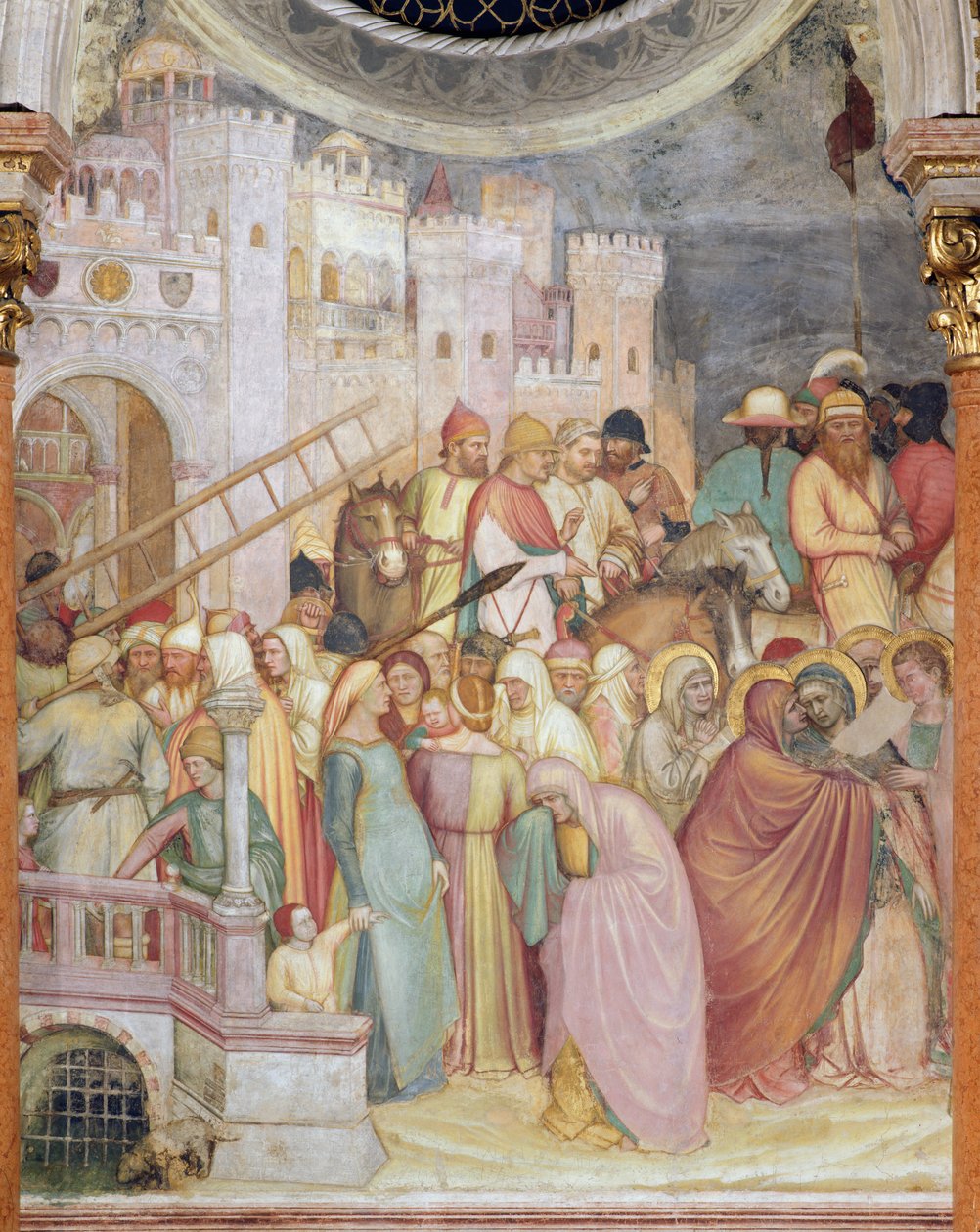 The Crucifixion by Altichiero da Zevio