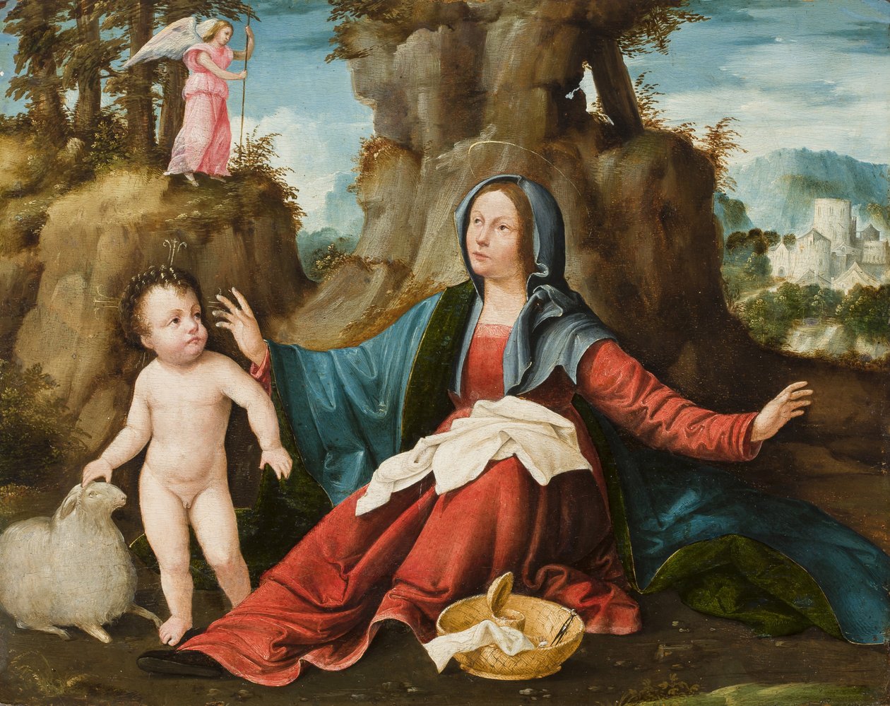 The Vision of the Virgin Mary by Altobello Melone