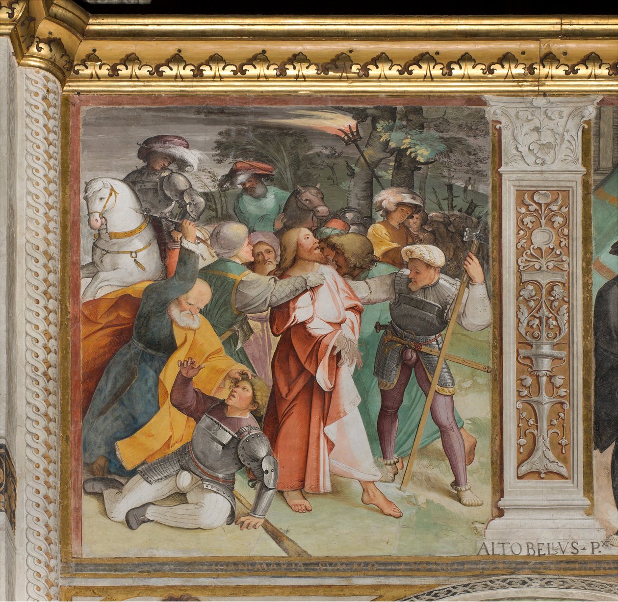 Central Aisle, Sixth South Span, Catch of Jesus, Altobello Melon by Altobello Melone