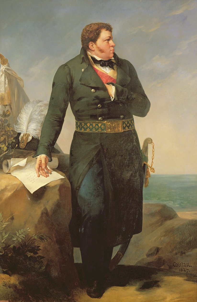 Portrait of Georges Cadoudal by Amable Paul Coutan