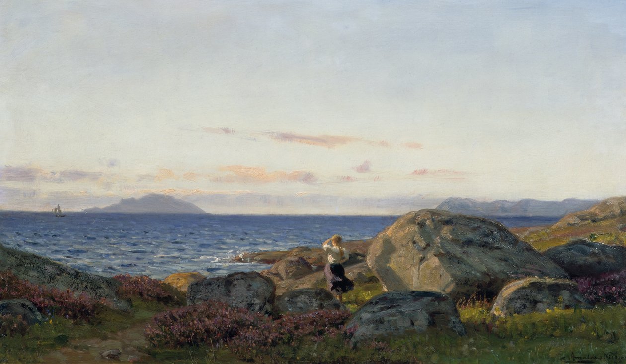 From Stavenes, Sønd Fjord by Amaldus Nielsen
