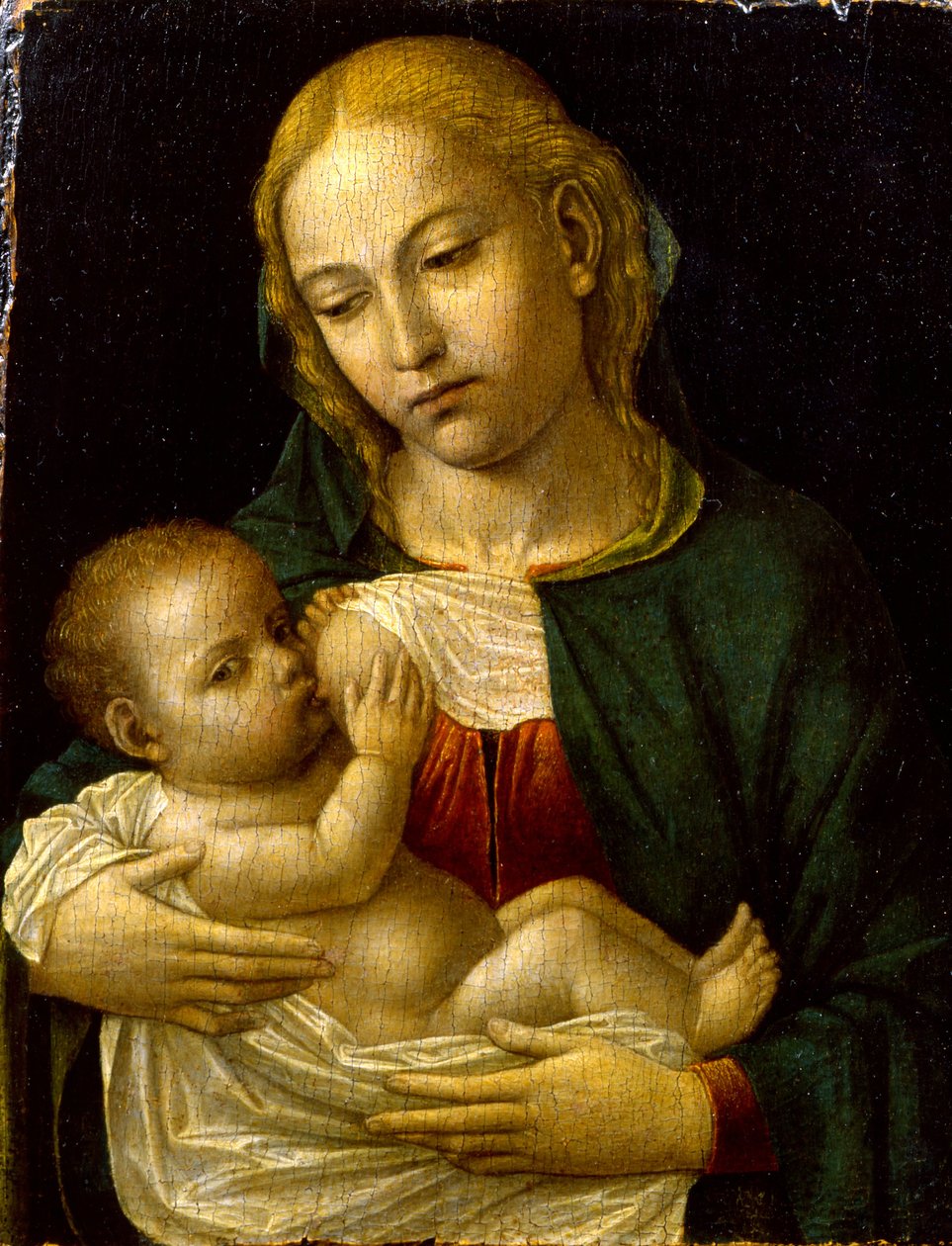 The Madonna del Latte by Ambrogio da Fossano