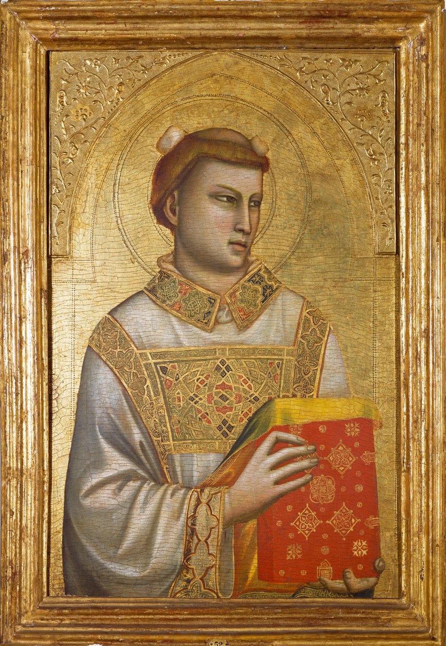 Representation of Saint Stephen by Ambrogio Bondone (workshop) Giotto