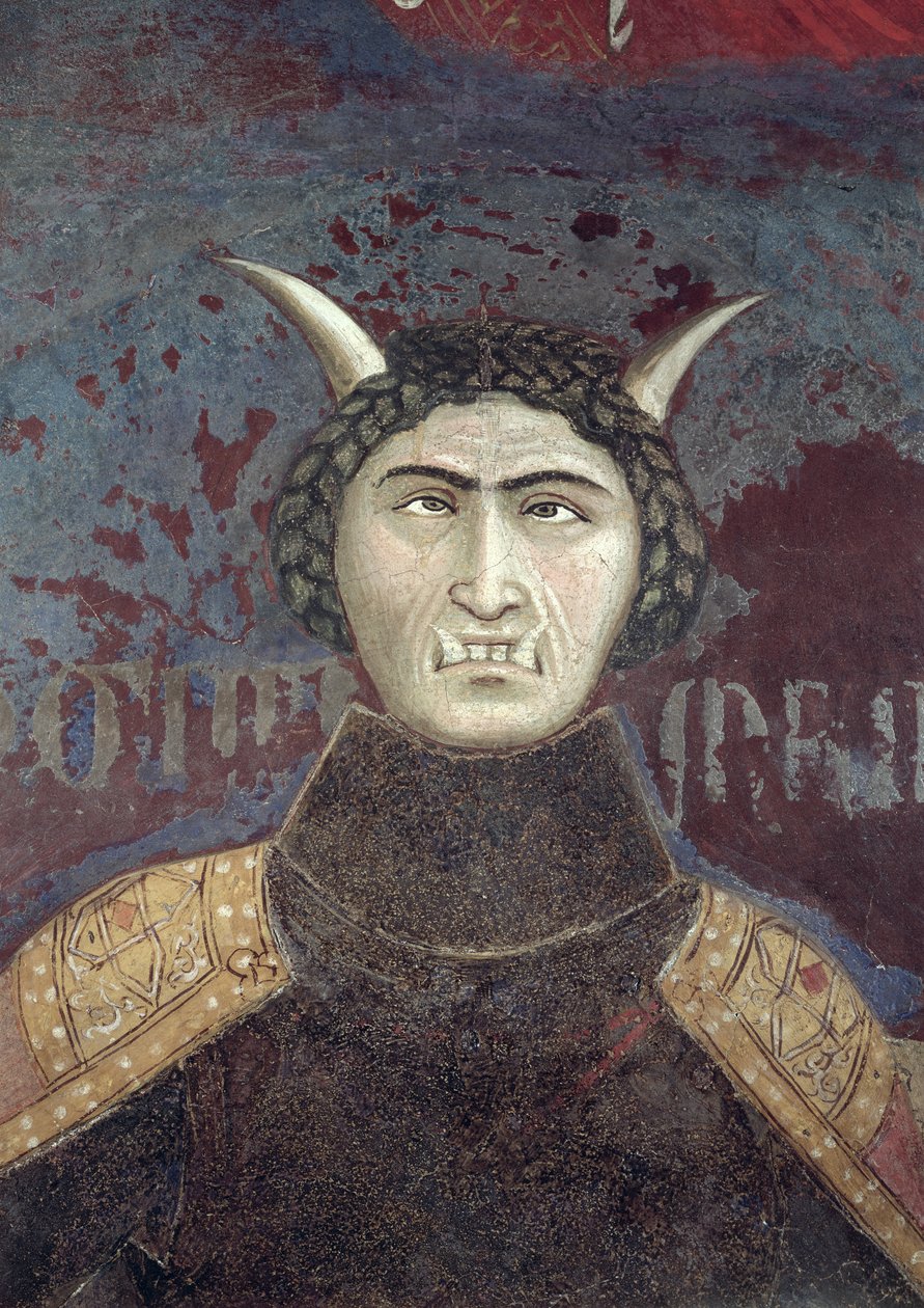 Allegory of Bad Government (detail) by Ambrogio Lorenzetti
