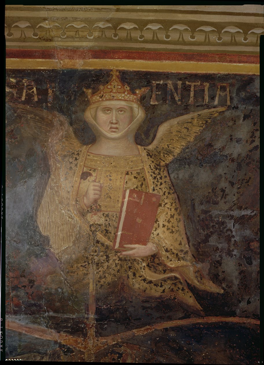 Allegory of Good Government (detail) by Ambrogio Lorenzetti
