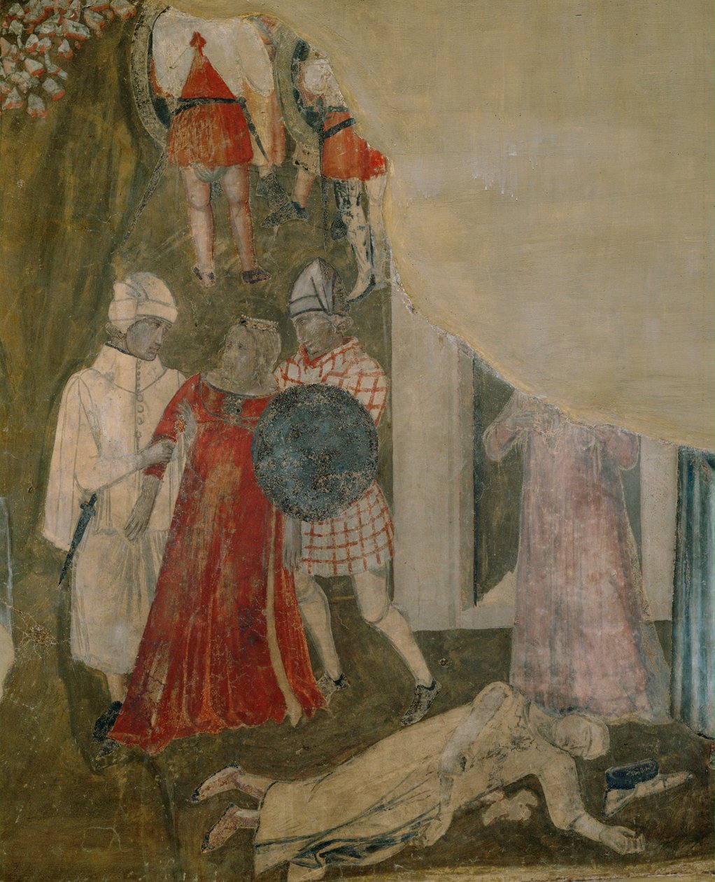 Citizens Attacked by Robbers by Ambrogio Lorenzetti