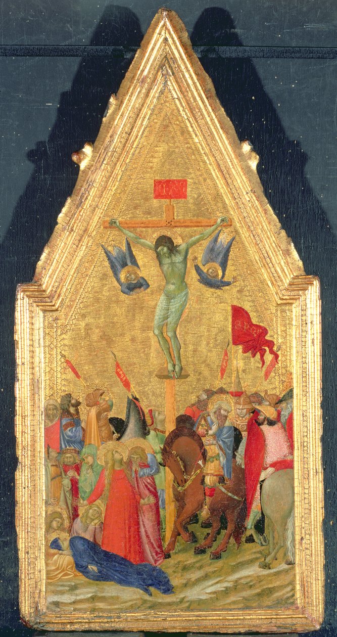The Crucifixion by Ambrogio Lorenzetti