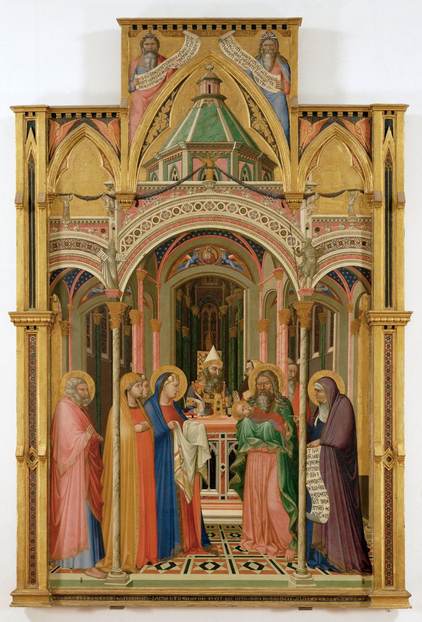 The Presentation in the Temple by Ambrogio Lorenzetti