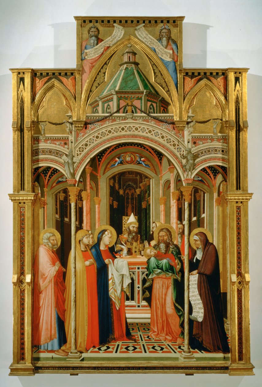 The Presentation in the Temple by Ambrogio Lorenzetti