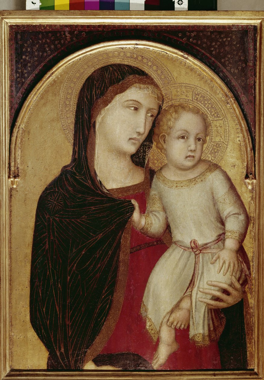 Virgin and Child by Ambrogio Lorenzetti