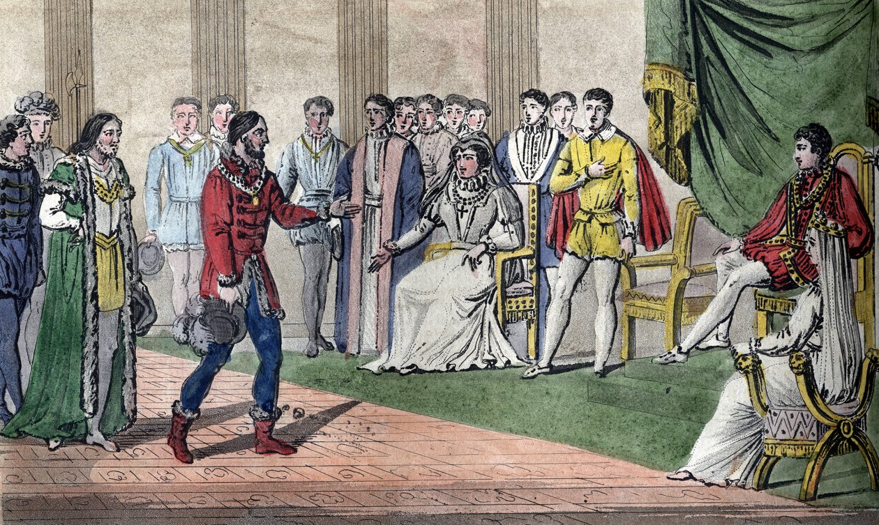 Charles IX (1550-74) Informed by the Diet that His Brother Henri d
