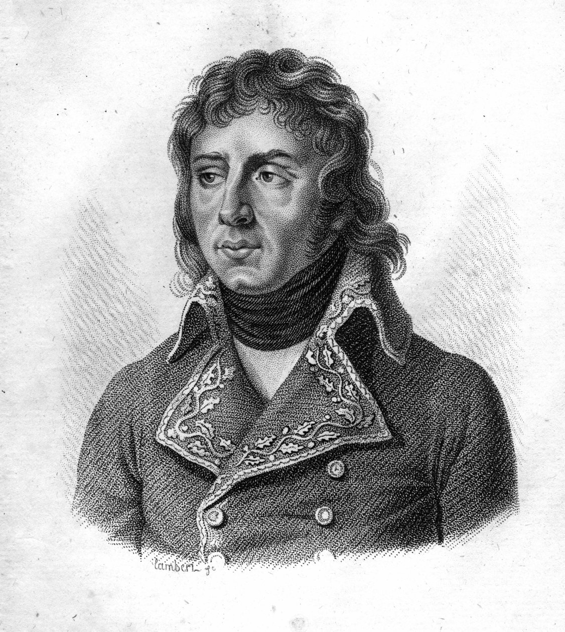 Portrait of Charles Antoine Desaix de Veygoux (1768-1800), French general. In 