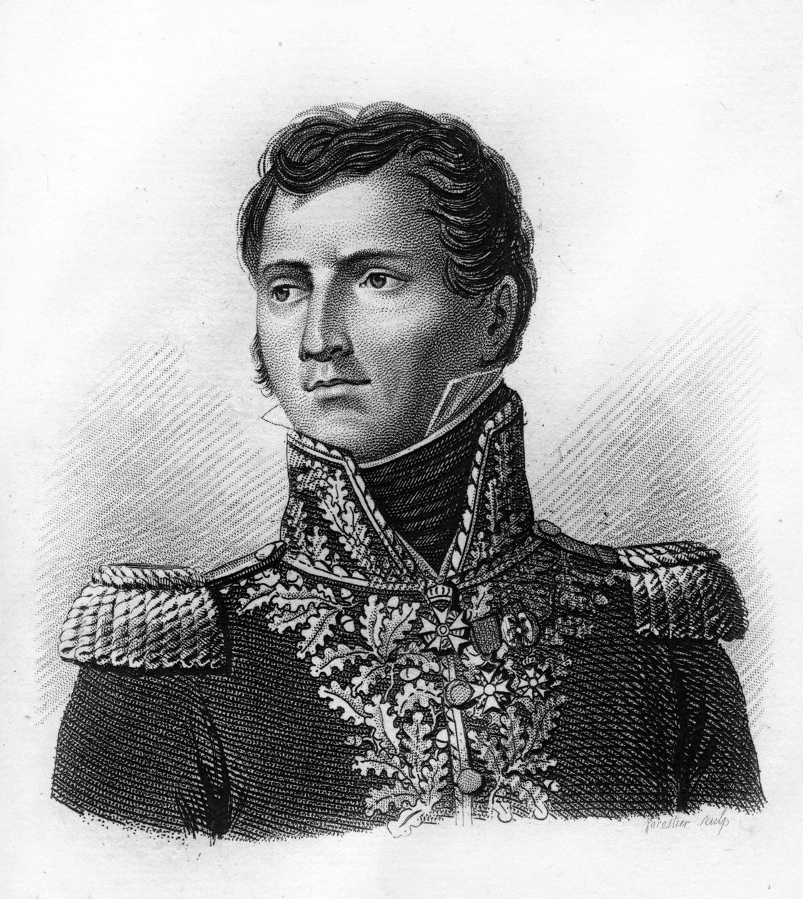 Portrait of General Pierre François Joseph du Creux Farin (1770-1835) by Ambroise Tardieu