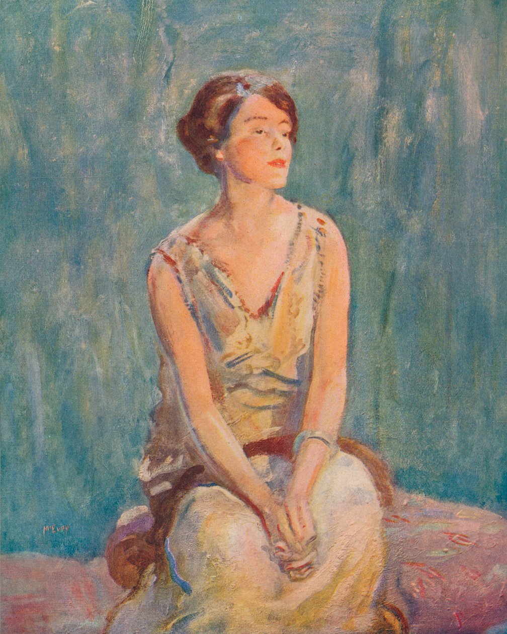 A Portrait, c1922, c1932 by Ambrose McEvoy