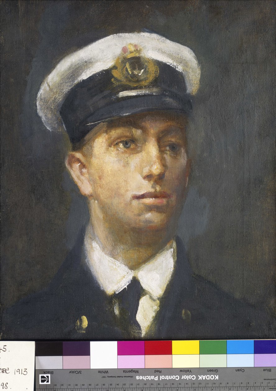 Lieutenant William Edward Sanders, 1883-1917 by Ambrose McEvoy