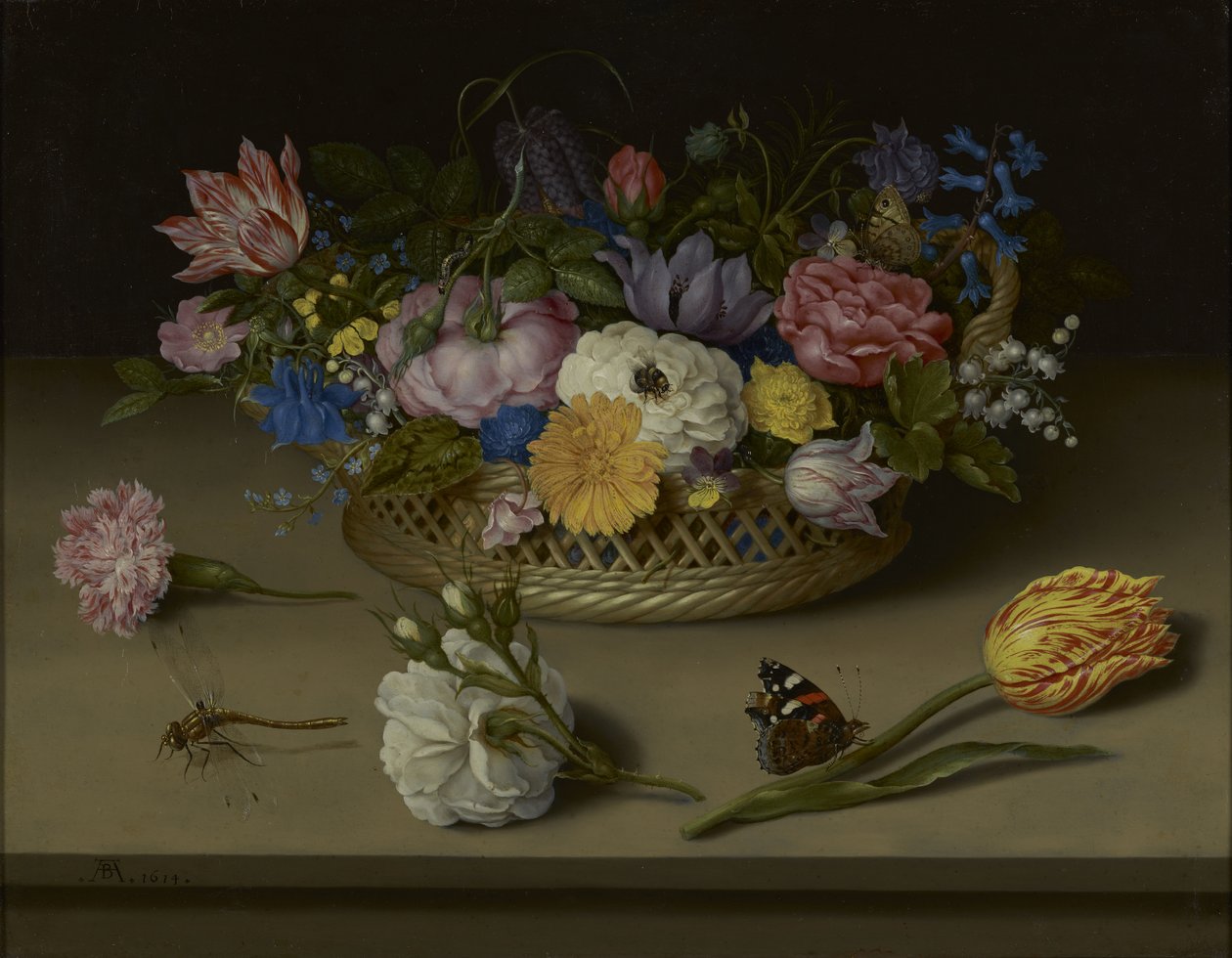 Flower Still Life by Ambrosius the Elder Bosschaert