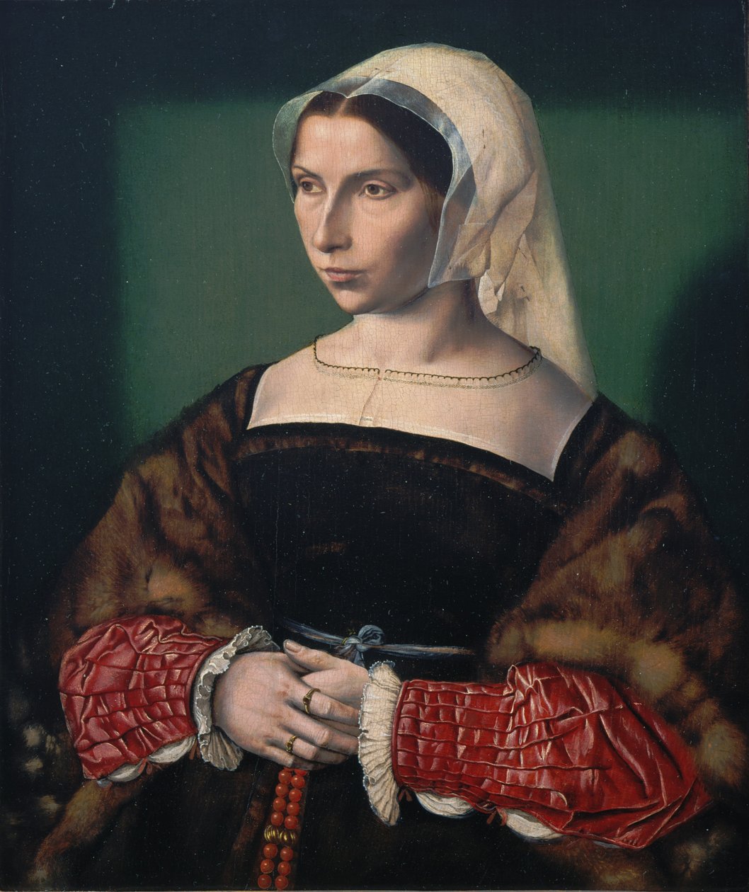 Portrait of Anne Stafford, c. 1535 by Ambrosius Benson