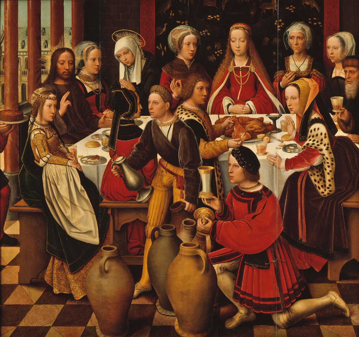 The Wedding in Cana by Ambrosius Benson
