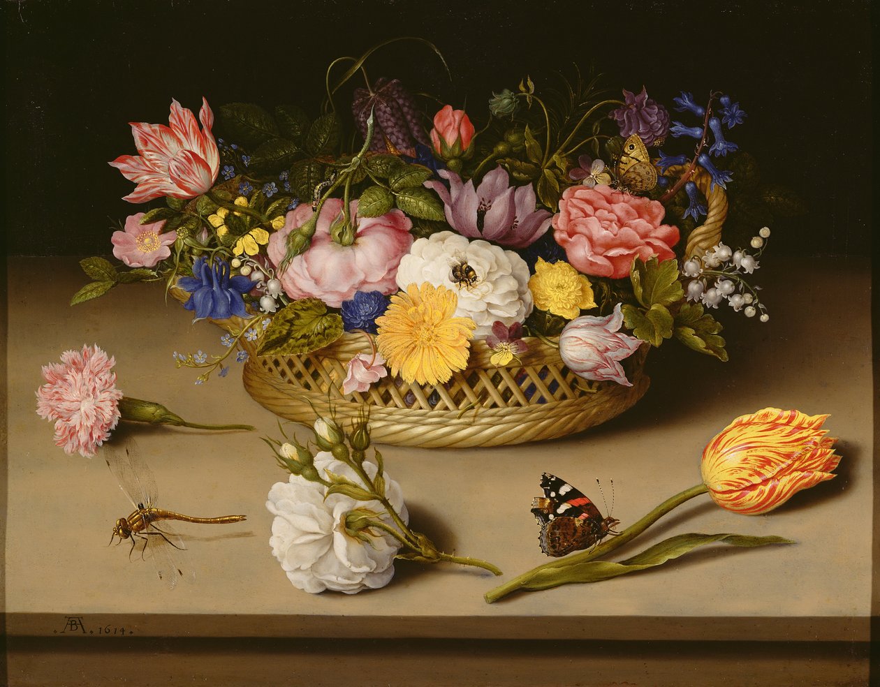 Flower Still Life by Ambrosius Bosschaert