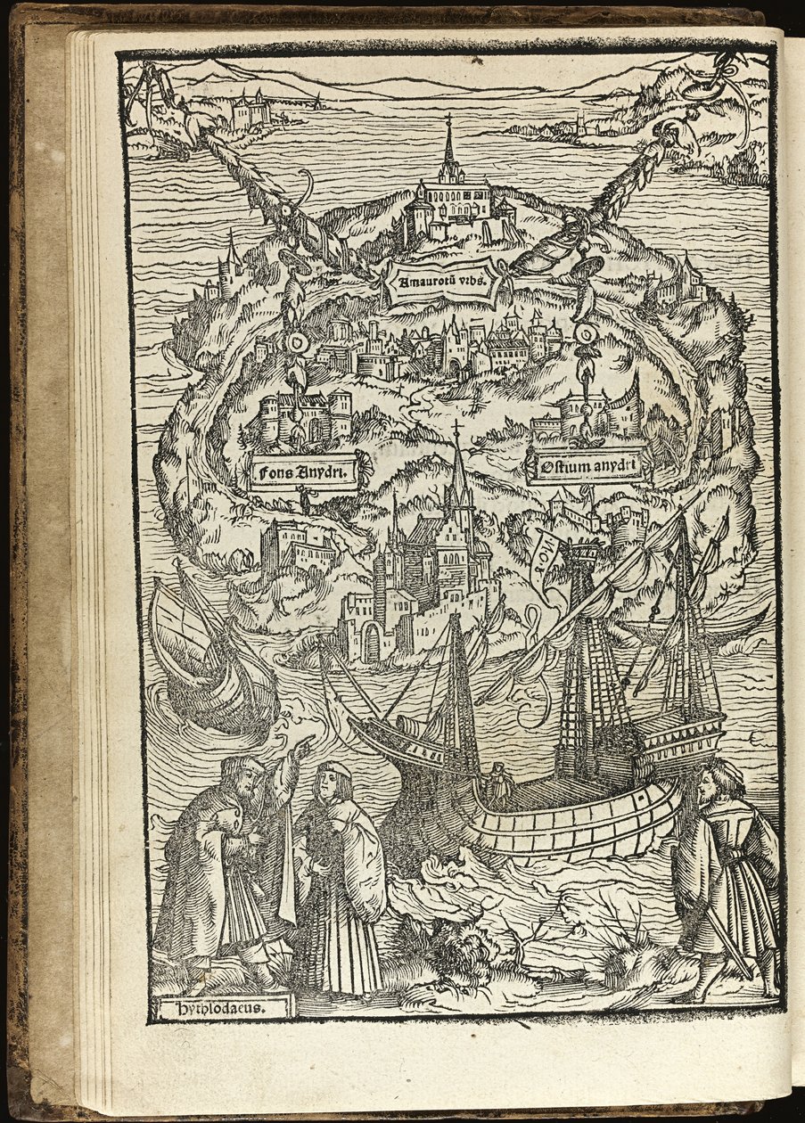 Utopia by Thomas More by Ambrosius Holbein