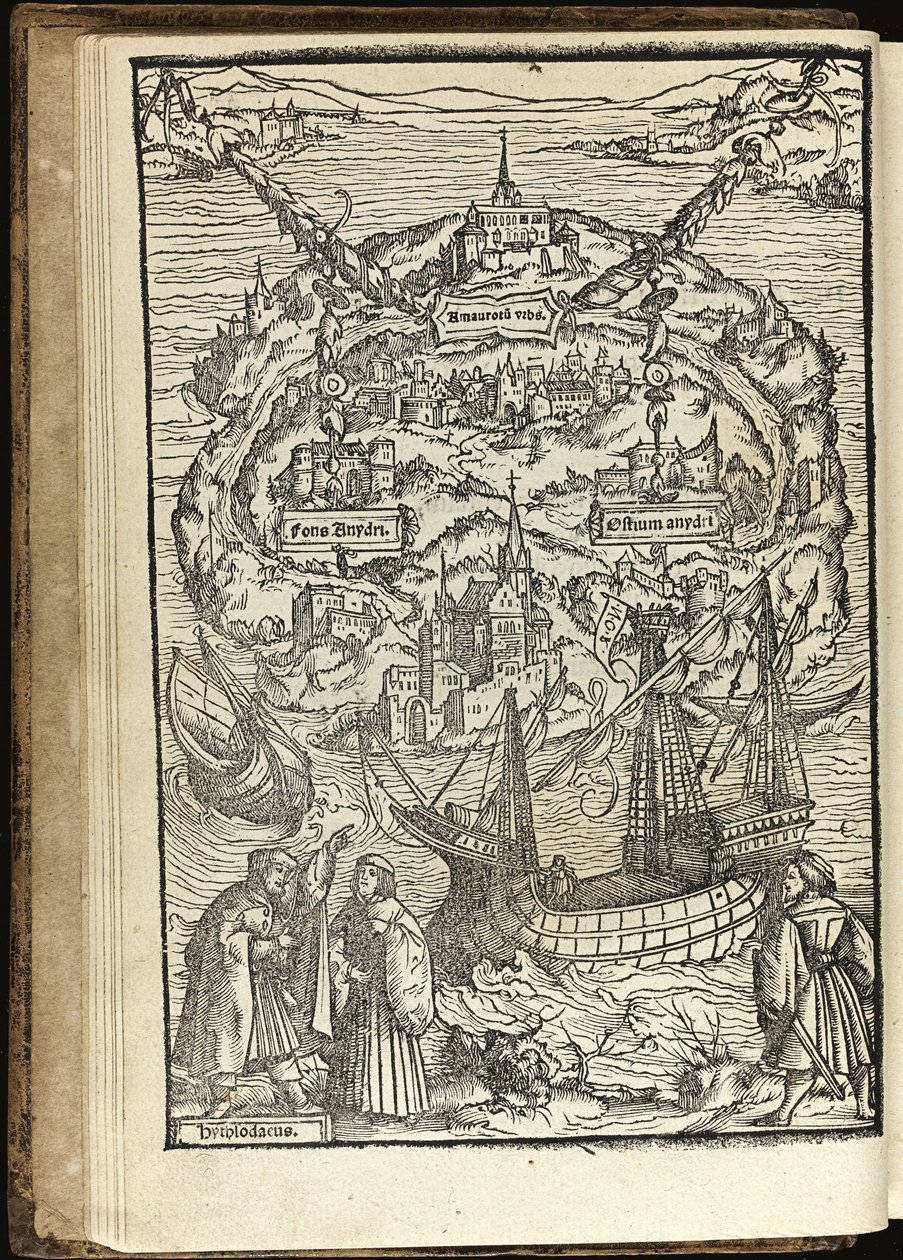 Utopia by Thomas More by Ambrosius Holbein
