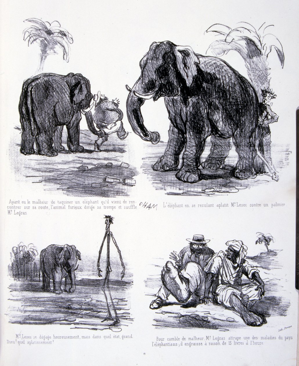 Illustration for The Art of Fattening and Losing Weight by Amédée de Noé