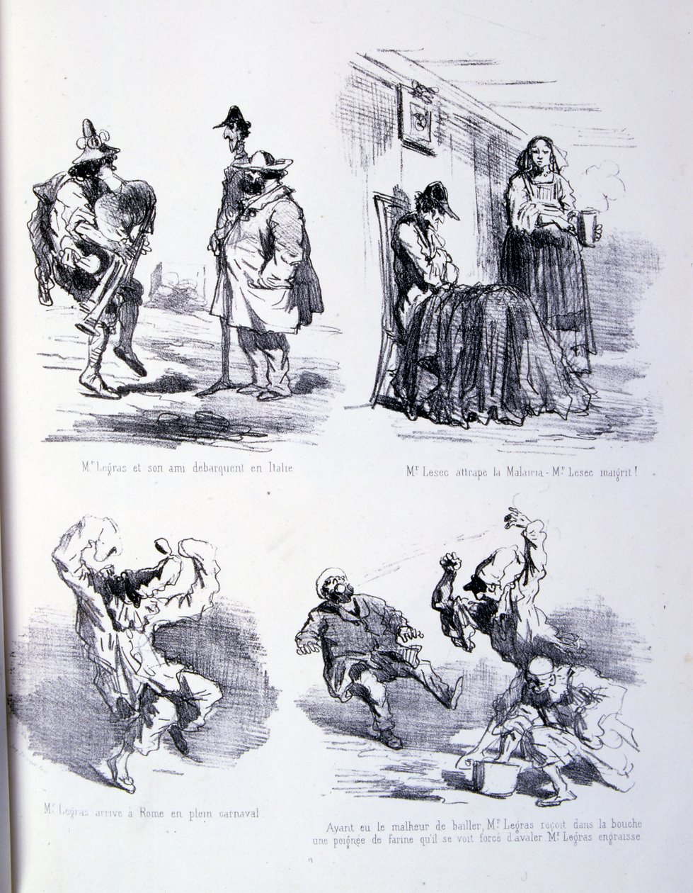 Illustration for The Art of Fattening and Losing Weight by Amédée de Noé
