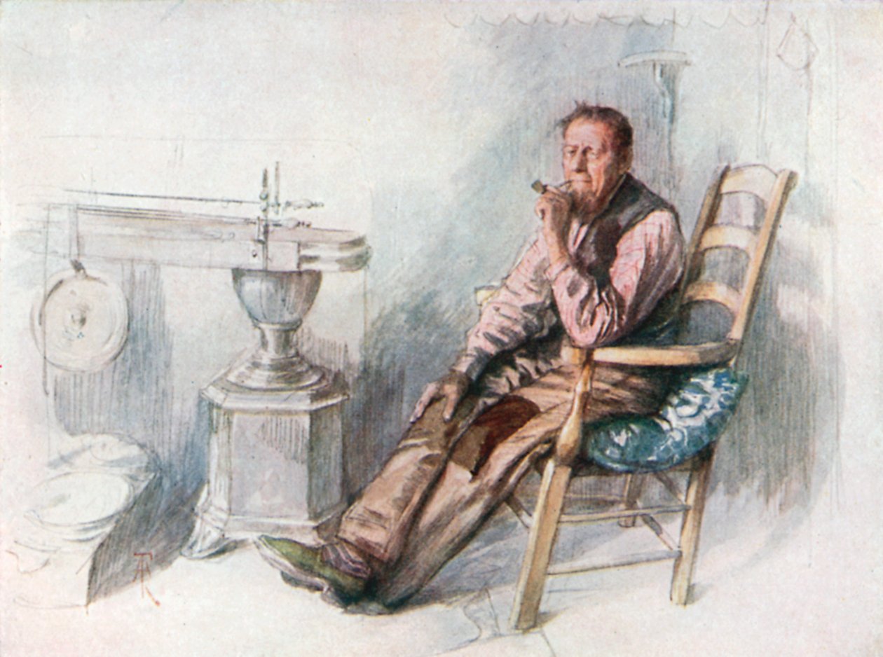 An Old Farmer by Amedee (after) Forestier