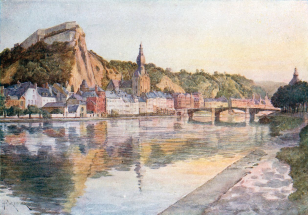 General View of Dinant by Amedee (after) Forestier