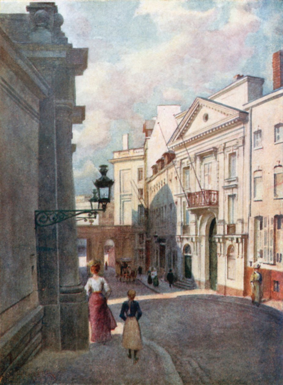 Rue de Namur, Brussels by Amedee (after) Forestier